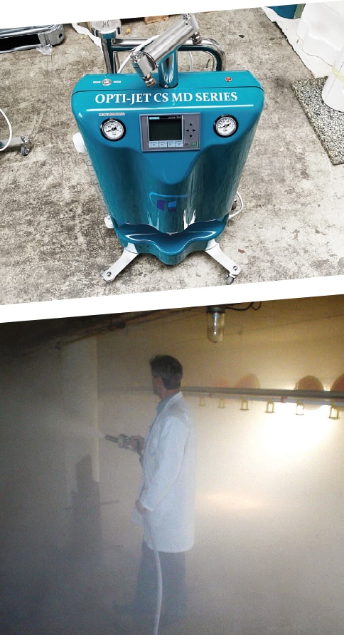 Eco-friendly disinfecting fogging machines